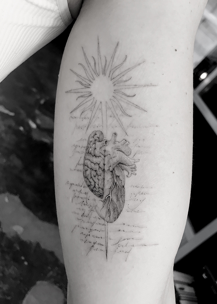 sol coração150